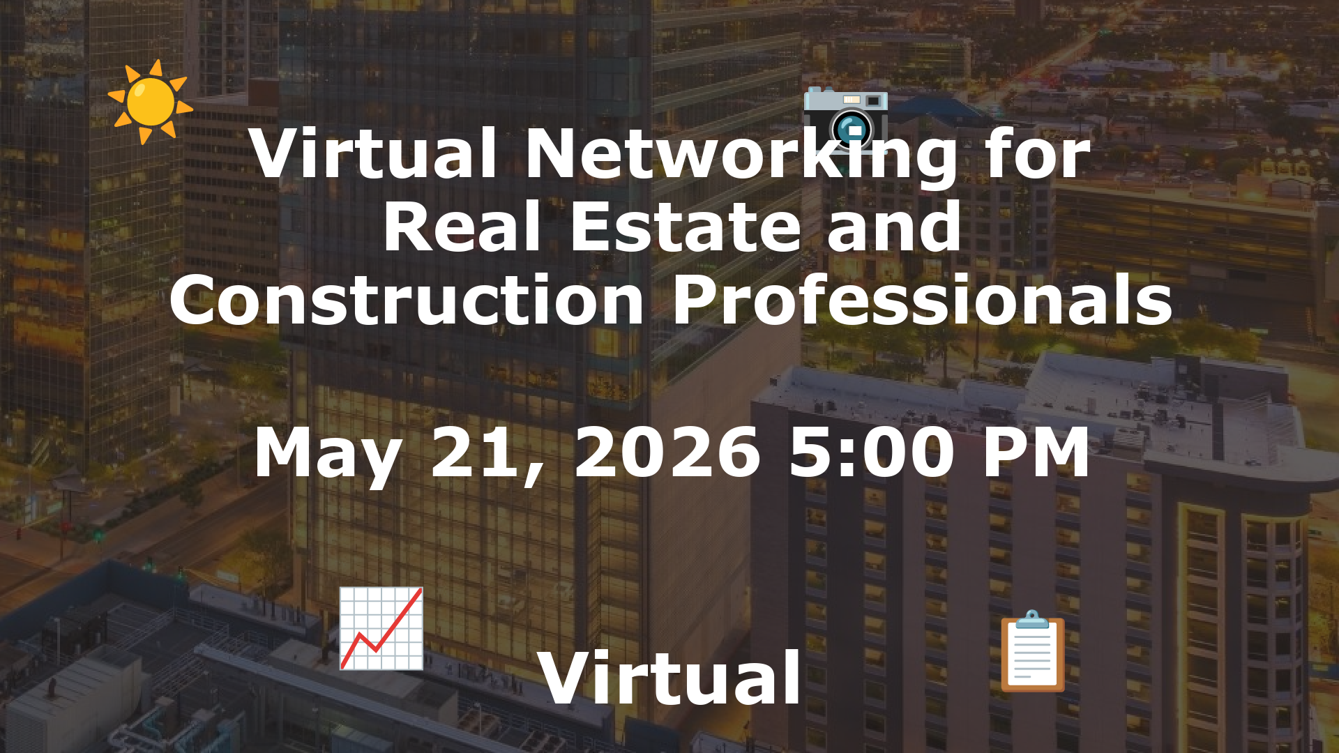 Virtual Networking for Real Estate and Construction Professionals event image
